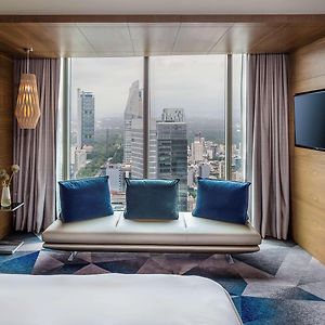 Junior Suite Two Double Beds Skyline View